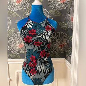 Winter Floral Bodysuit Size XS